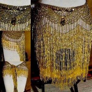 Egyptian hip scarf
